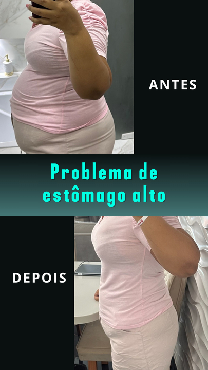 Desinchou minha barriga