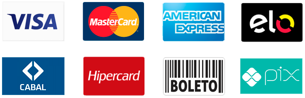 Formas de pagamento